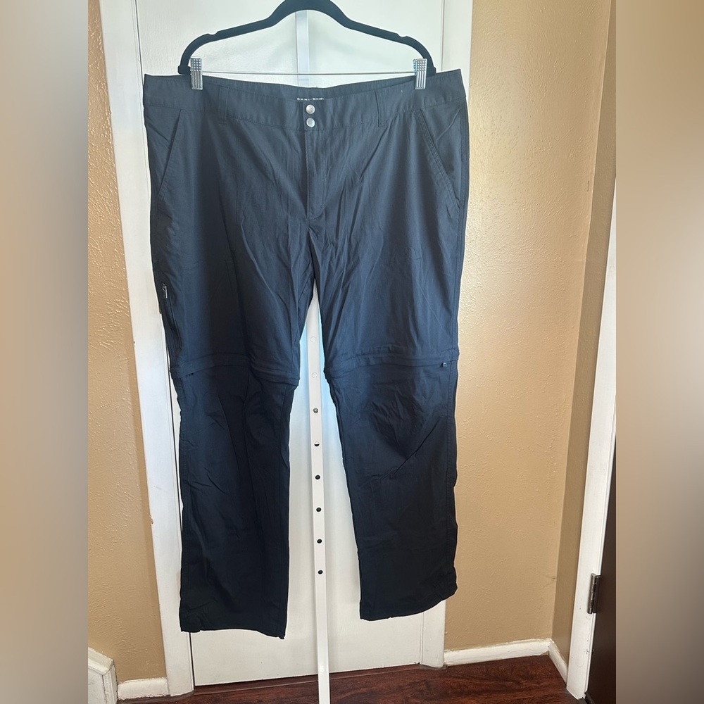 Columbia Convertible Hiking Pants 22W Plus Size Zip Off Outdoor